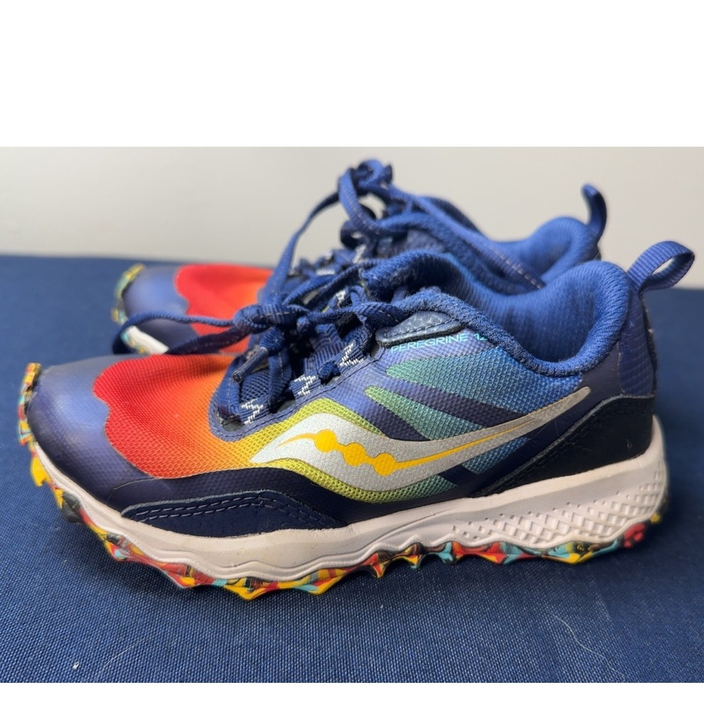 Saucony | Kids Peregrine 12 Shield Trail Running Shoe | Size 11